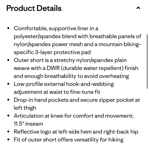 Patagonia® Worn Wear Men's Dirt Craft Bike Shorts. Size Small - Picture 2 of 8